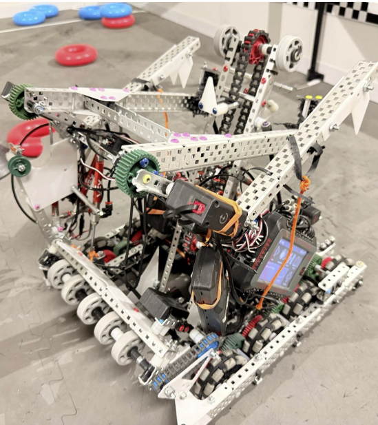 Physical VEX competition robot