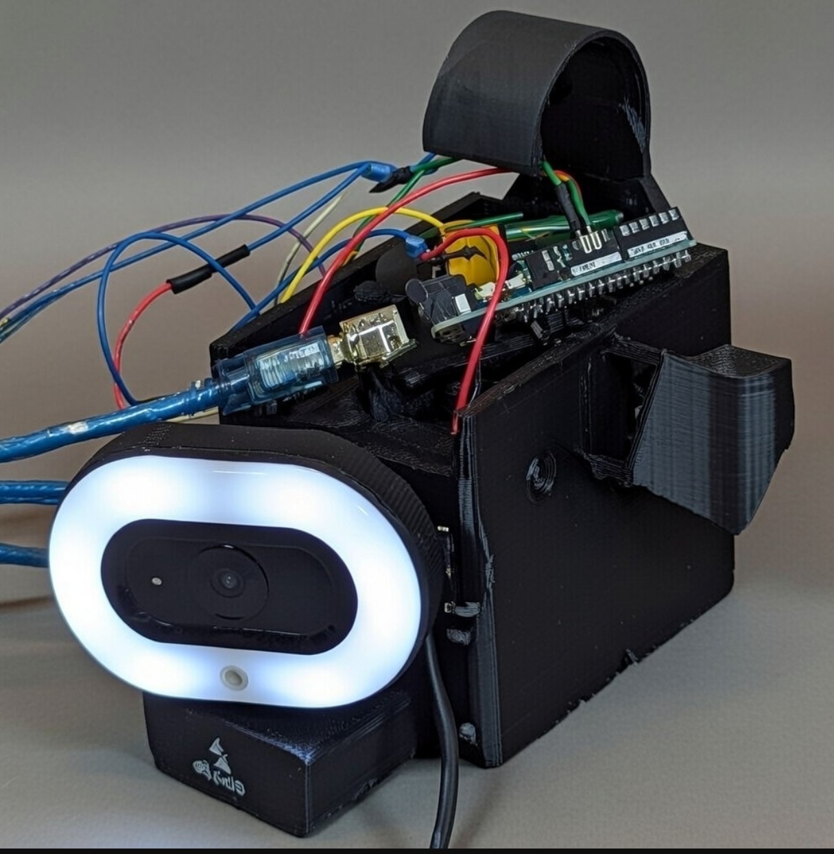 Doze Watch driver drowsiness detection prototype