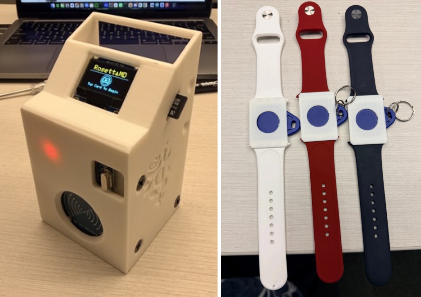 RosettaMD handheld medical translation device